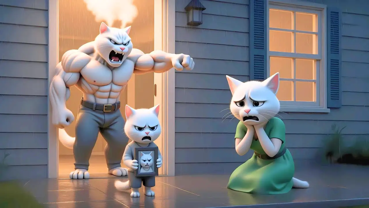 💔 “Mother Never Came Back – The Heartbreaking Tragedy of the Cat Family” 🕊️ #ai #catshorts #aicat