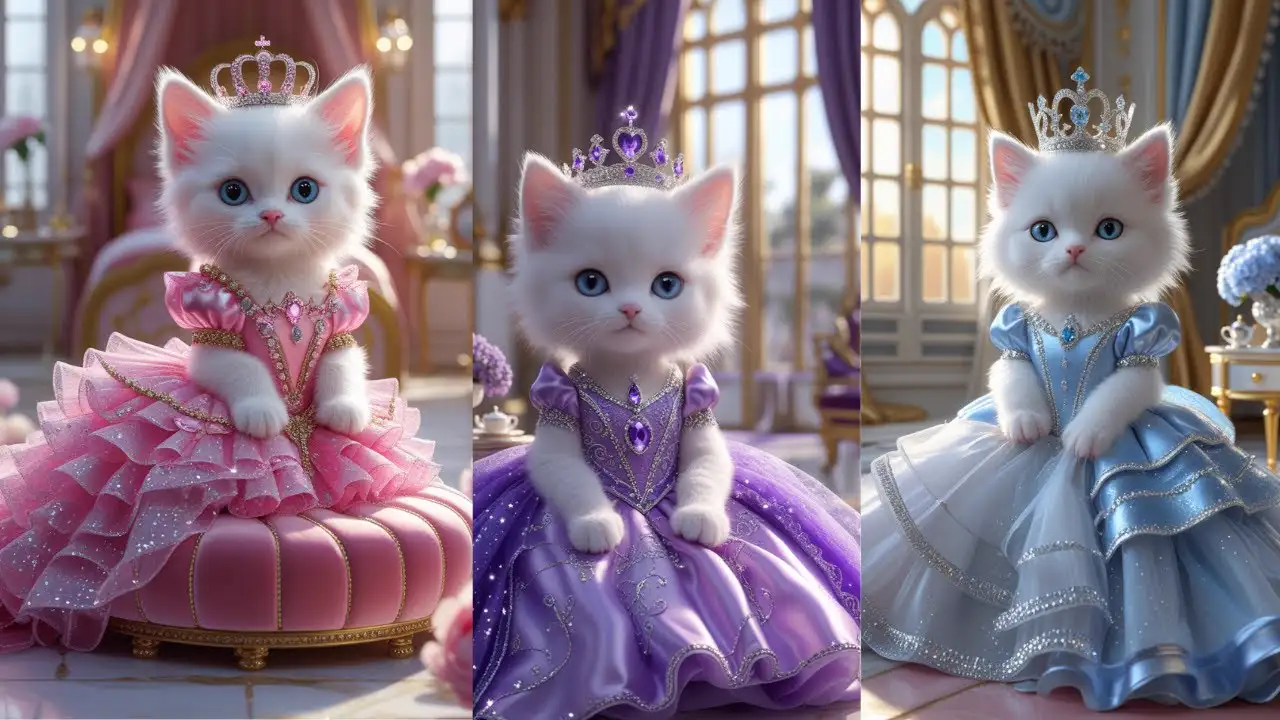 Princess Cats Singing APT song | The Most Adorable Performance! 👑🐱🎶