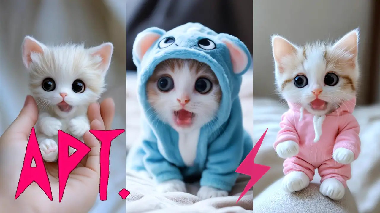 APT - Compilation of singing baby Kittens & Chickens